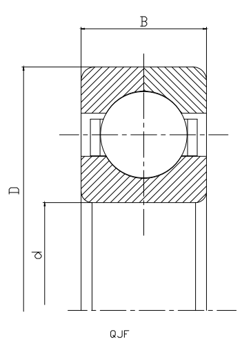 Four-point contact ball Bearings